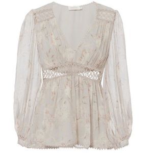 Zimmermann Iris Floral Blouse